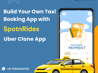 How does SpotnRides AI-Powered Uber Clone App help startups?