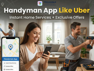 Handyman Booking App Like Uber | Instant Home Services + Exclusive Offers