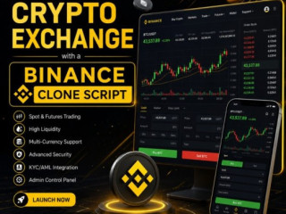 Launch Your Crypto Exchange with a Binance Clone Script