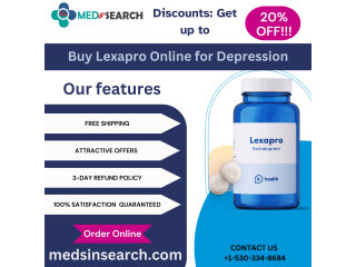 Buy Lexapro online for Depression