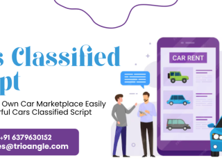 Launch Your Own Car Marketplace Easily with a Powerful Cars Classified Script