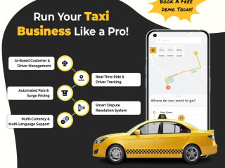 All-in-One Taxi App Solution for Startups and Enterprises