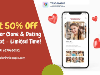 Get 50% OFF Tinder Clone & Dating Script – Limited Time!