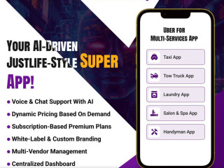 Build Your All-in-One Uber for Multi Services App with SpotnRides